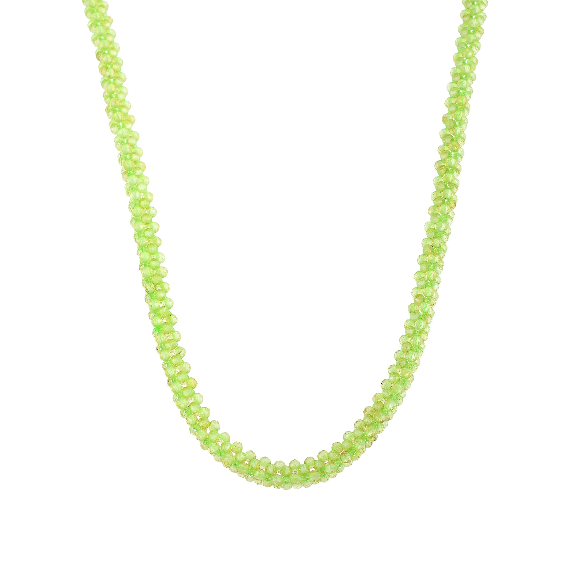 925 Sterling Silver Natural Fluorite Necklace | Rondelle Beaded Fine Jewelry | February Birthstone Gift