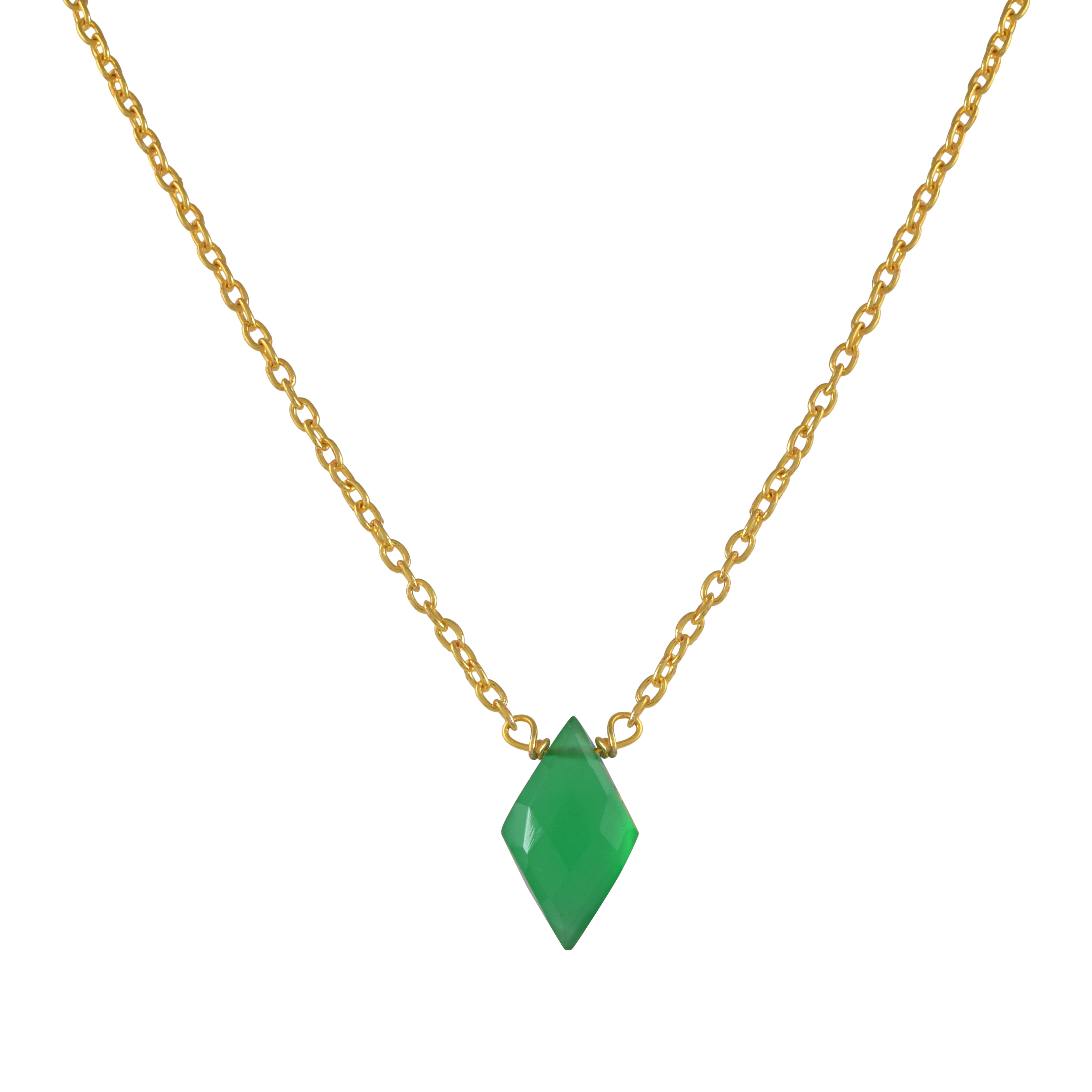 Elegant Gold Plated Silver Chain Necklace, Timeless Jewelry for Every Occasion, Perfect Gift for Her
