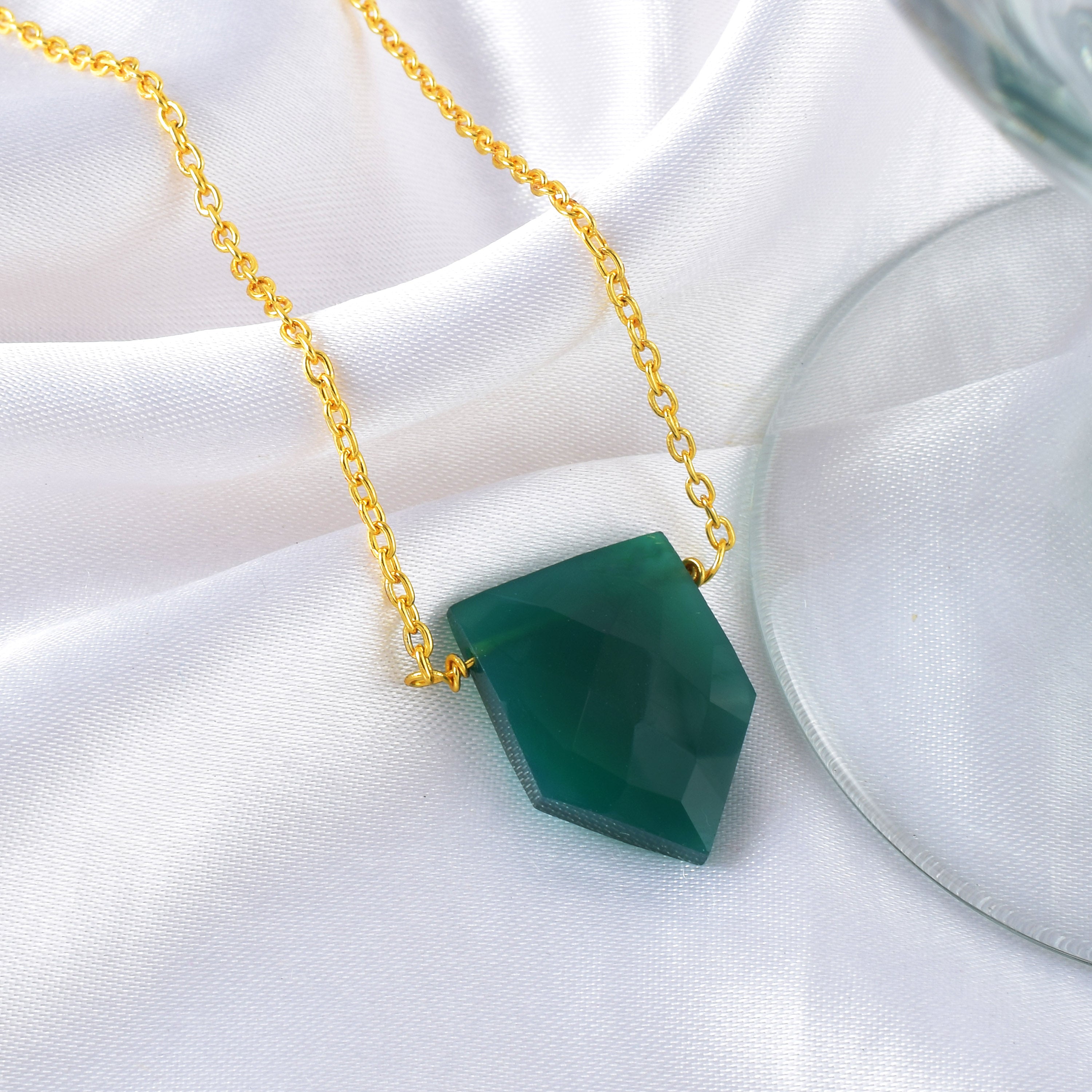 Elegant Gold Plated Silver Chain Necklace, Timeless Jewelry for Every Occasion, Perfect Gift for Her