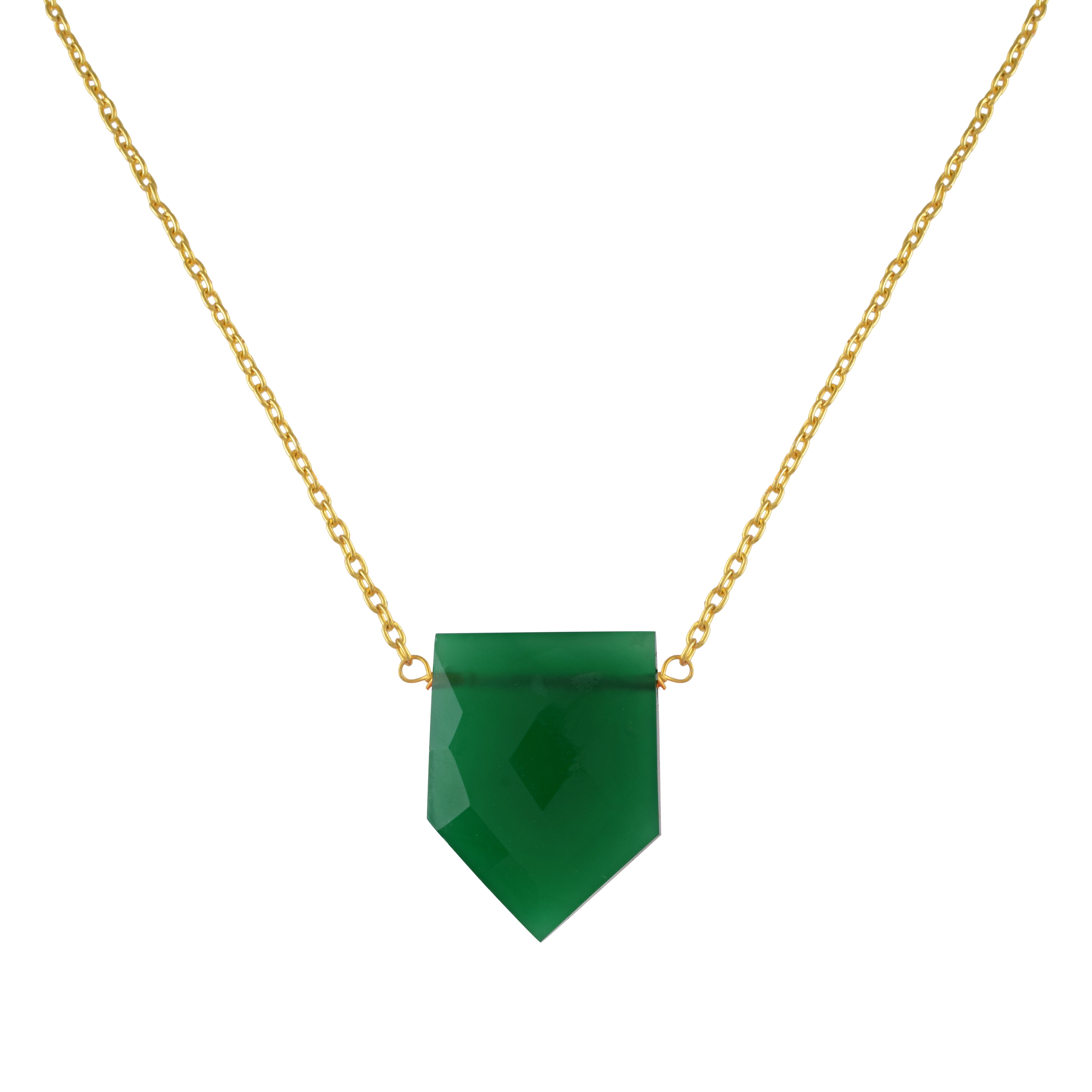Elegant Gold Plated Silver Chain Necklace, Timeless Jewelry for Every Occasion, Perfect Gift for Her