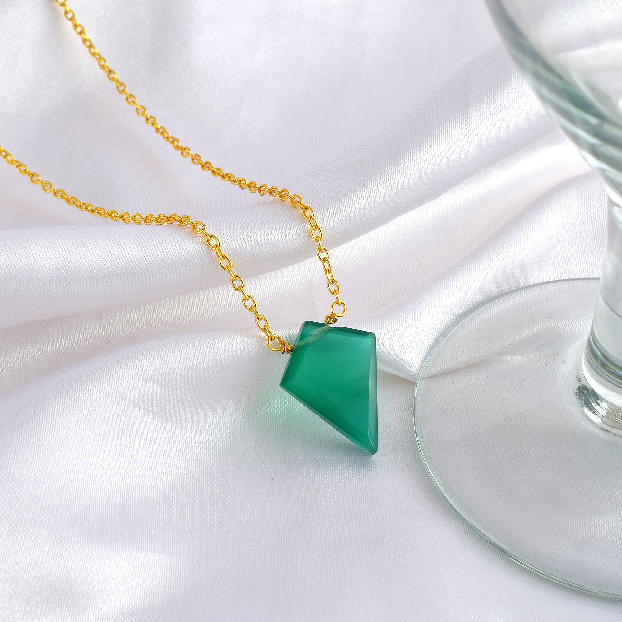 Elegant Gold Plated Silver Chain Necklace, Timeless Jewelry for Every Occasion, Perfect Gift for Her