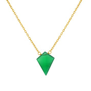 Elegant Gold Plated Silver Chain Necklace, Timeless Jewelry for Every Occasion, Perfect Gift for Her