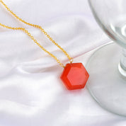 Elegant Sterling Silver Gold Plated Chain Gemstone Necklace, Birthstone Healing Power Jewelry