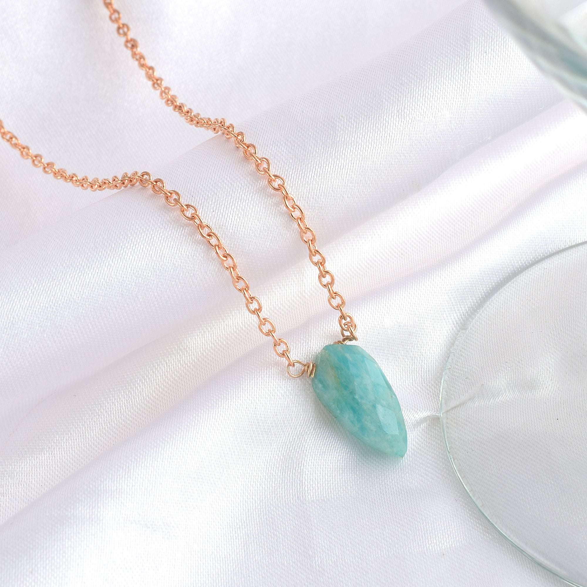 Stunning Gold Plated Sterling Silver Chain Gemstone Necklace, Birthstone Healing Power Jewelry