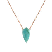 Stunning Gold Plated Sterling Silver Chain Gemstone Necklace, Birthstone Healing Power Jewelry