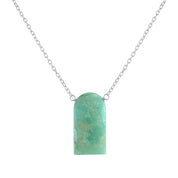 Stunning Gold Plated Sterling Silver Chain Gemstone Necklace, Birthstone Healing Power Jewelry