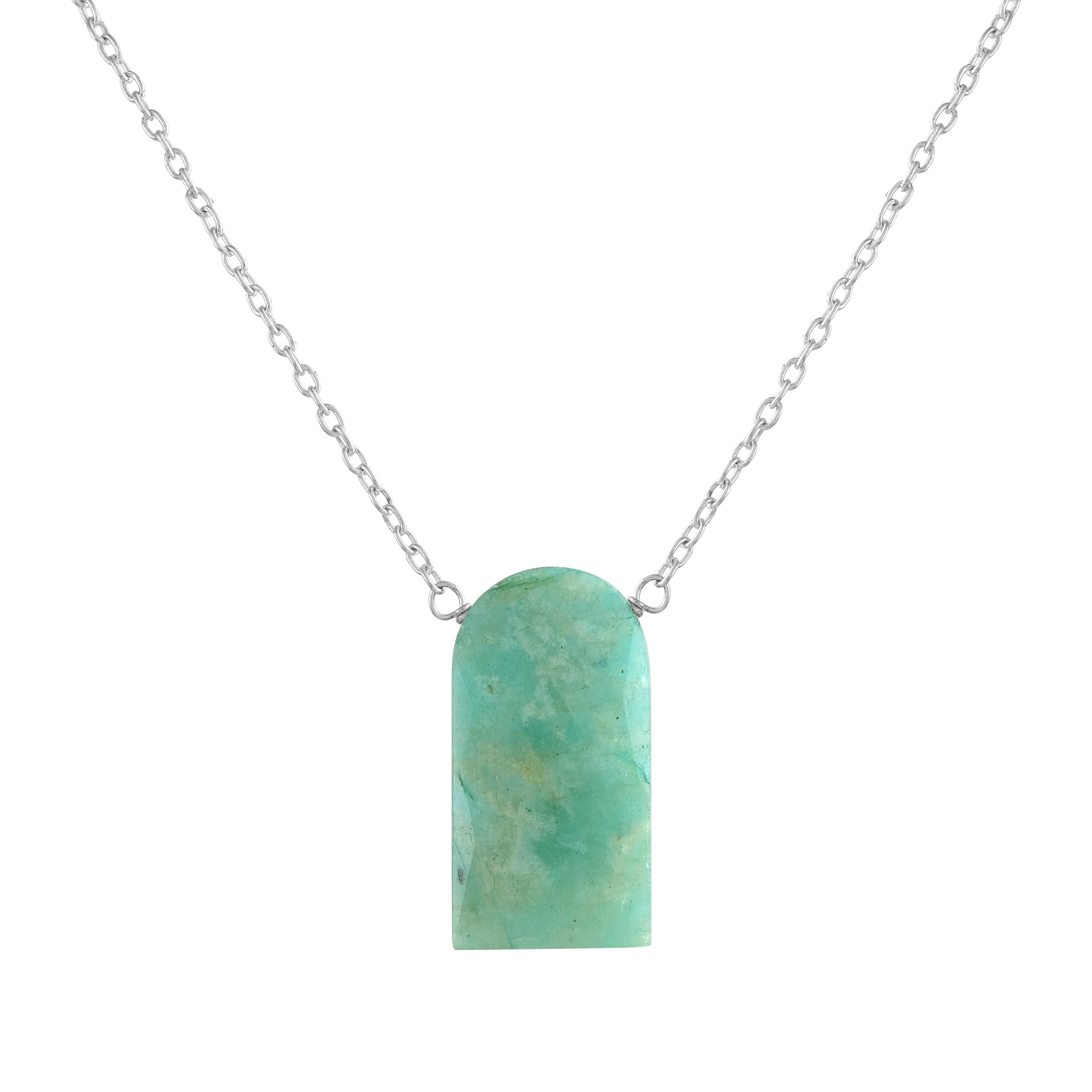 Stunning Gold Plated Sterling Silver Chain Gemstone Necklace, Birthstone Healing Power Jewelry