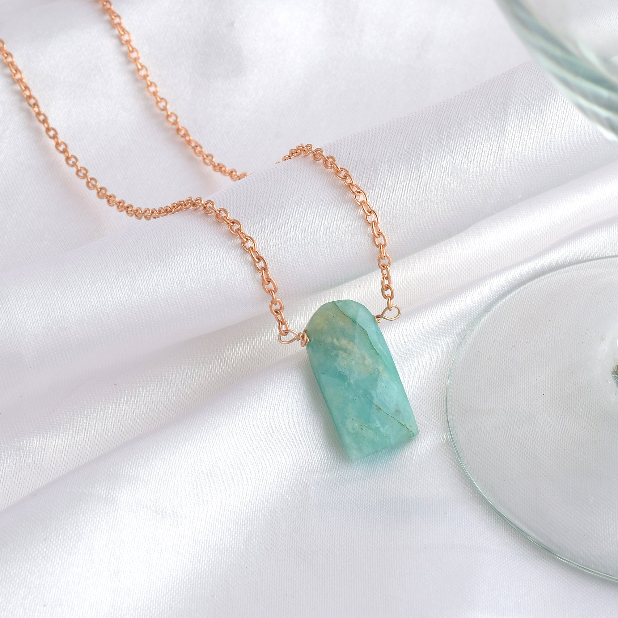 Stunning Gold Plated Sterling Silver Chain Gemstone Necklace, Birthstone Healing Power Jewelry