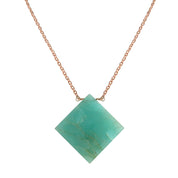 Stunning Gold Plated Sterling Silver Chain Gemstone Necklace, Birthstone Healing Power Jewelry