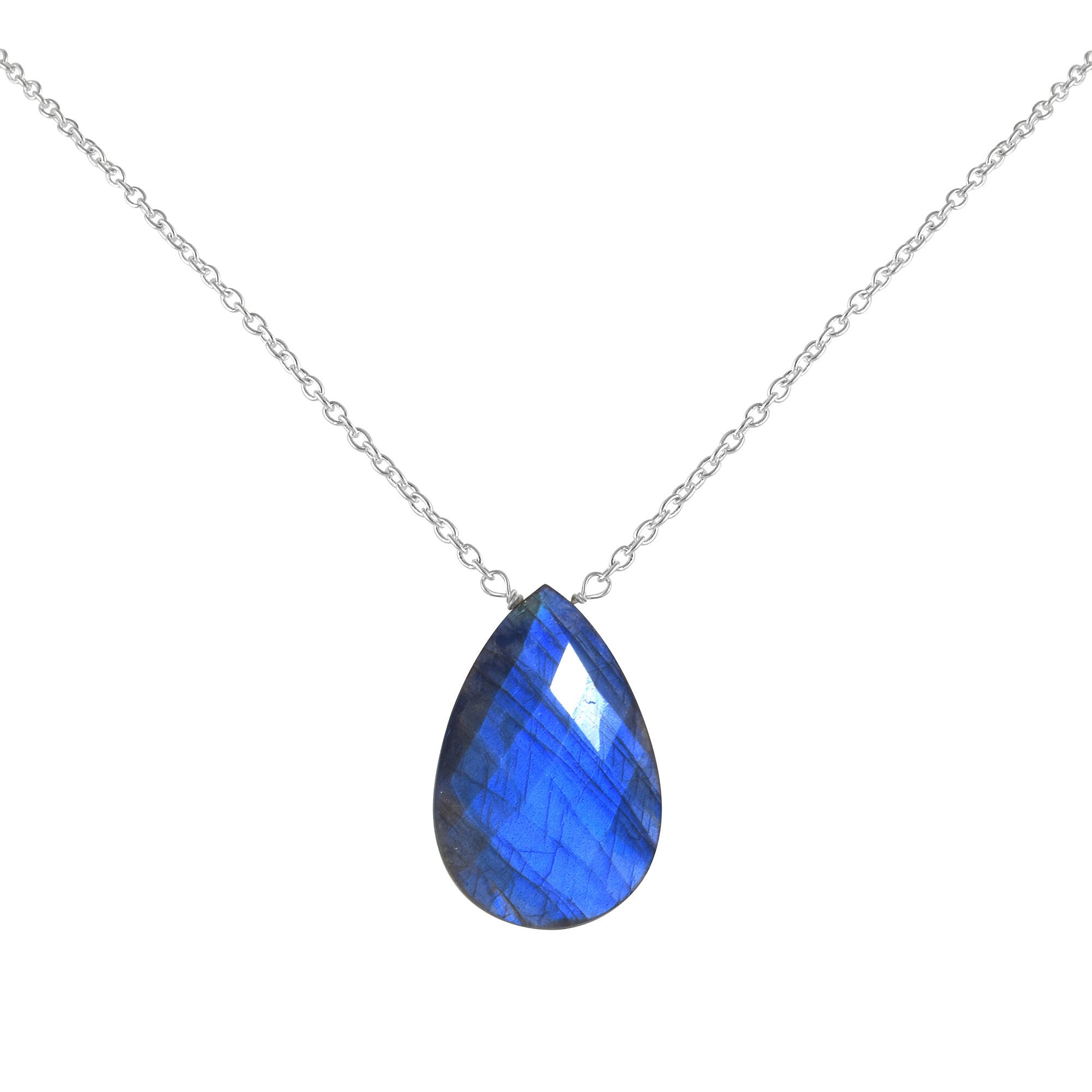 Healing Power Birthstone Jewelry Gold Plated Silver Chain Necklace Perfect Thoughtful Gift For Her