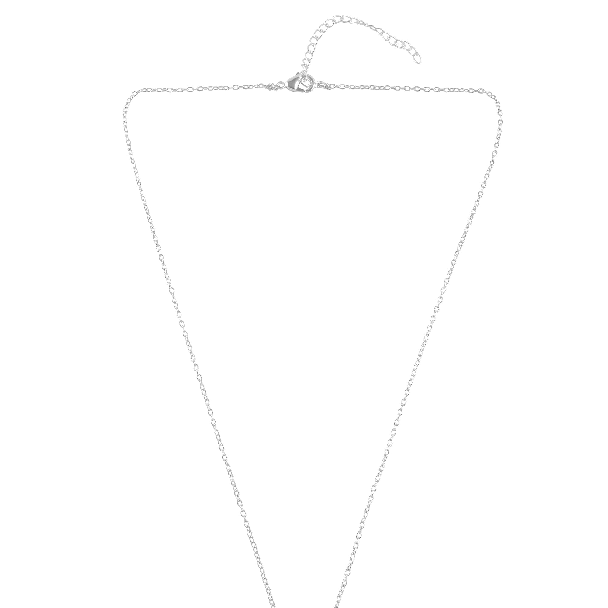 Birthstone Bar Necklace | Sterling Silver Chain Necklace | Handcrafted Gemstone Jewelry | Gift For Her