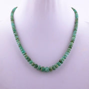 Chrysoprase Gemstone Silver Necklace May Jewelry For Promoting Prosperity 