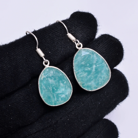 Dangle Fine Gemstone Earrings 