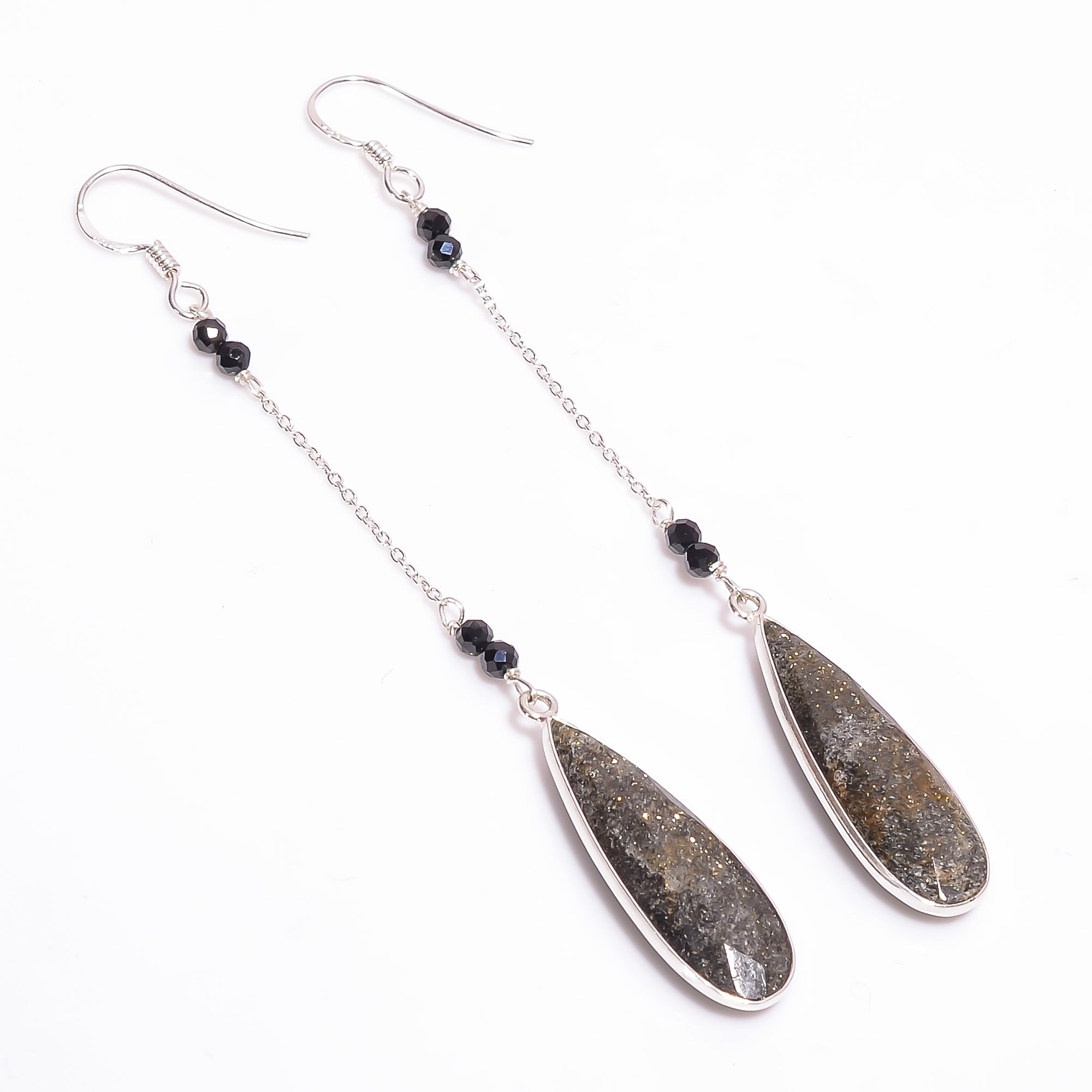 Dangle Fine Gemstone Earrings 