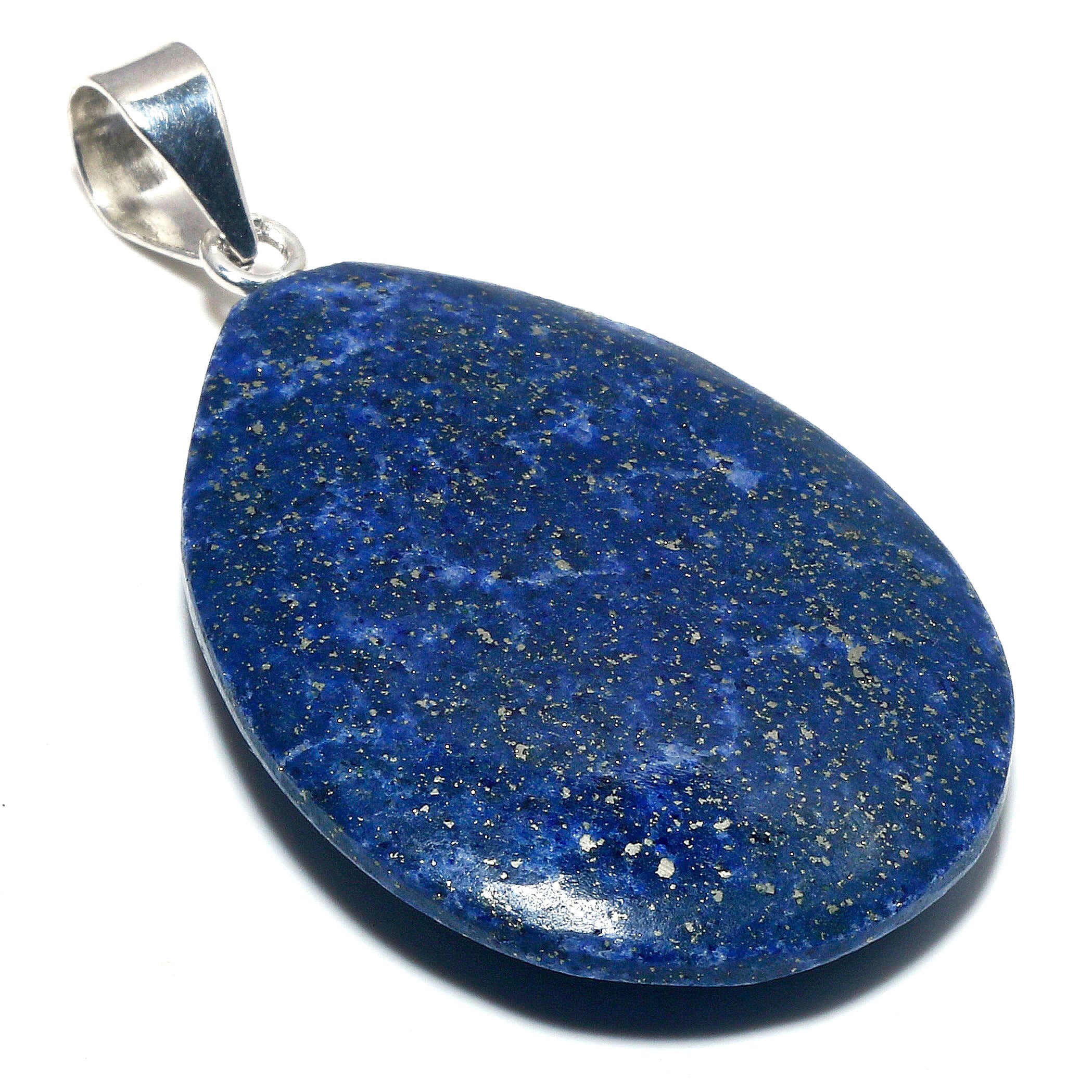 Natural Blue Lapis Lazuli Pendant Fine Gemstone Pendant 