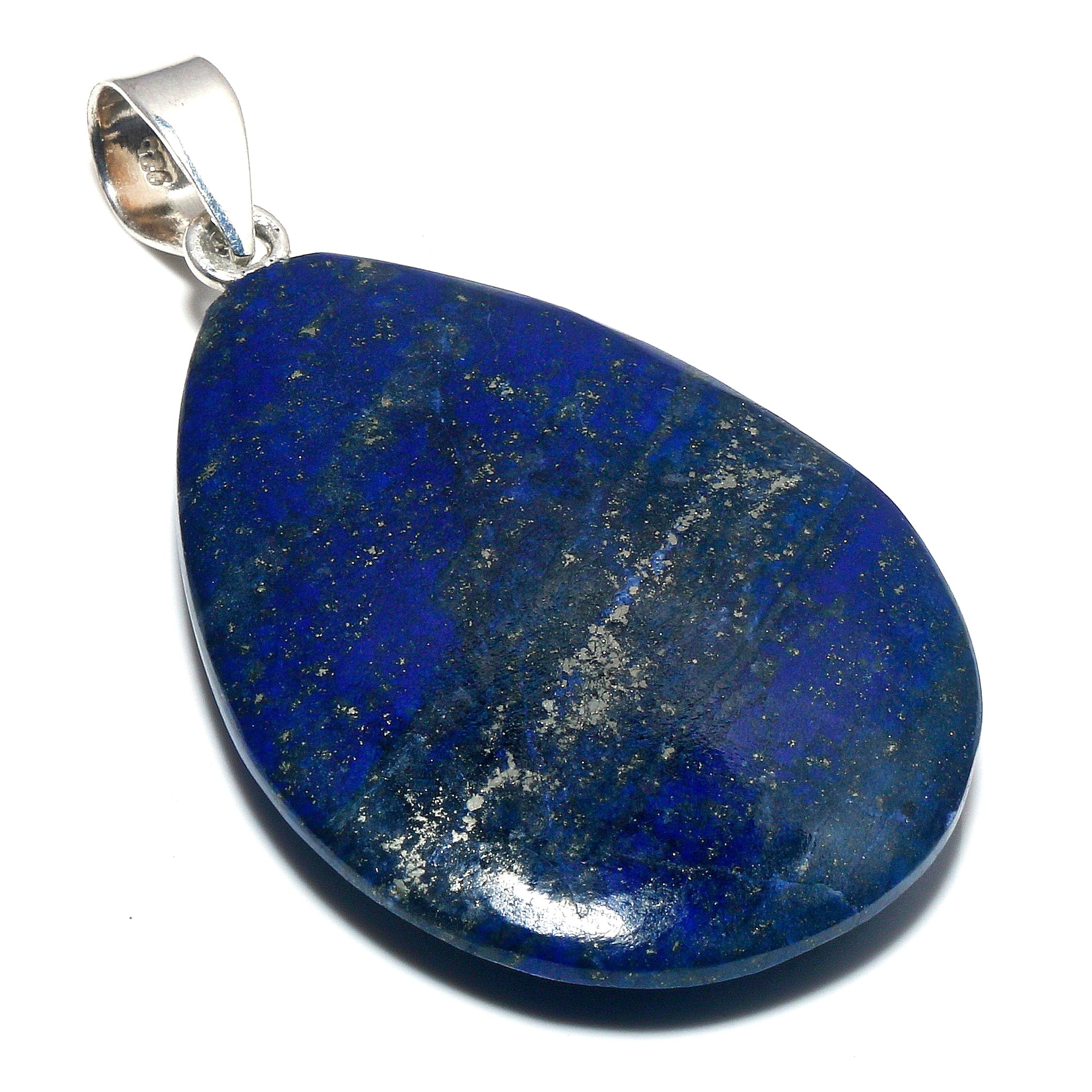 Natural Blue Lapis Lazuli Pendant Fine Gemstone Pendant 