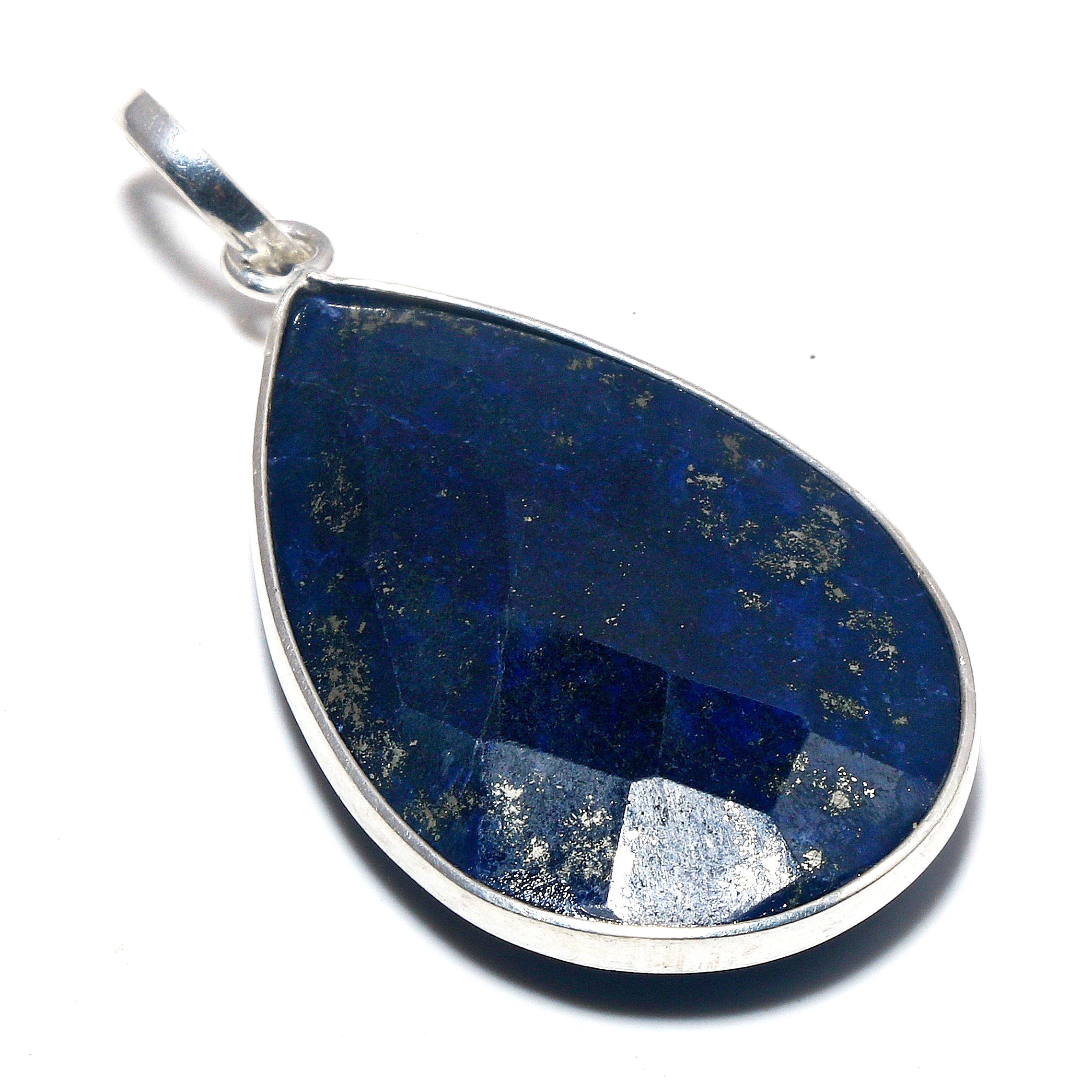 Natural Blue Lapis Lazuli Pendant Fine Gemstone Pendant 