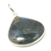 Natural Green Labradorite Pendant Fine Gemstone Pendant 