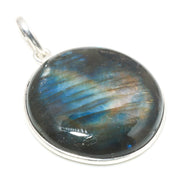 Natural Green Labradorite Pendant Fine Gemstone Pendant 