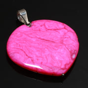 Natural Pink Pink Opal Pendant Fine Gemstone Pendant 