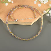 Handcrafted Woven Beaded Silver Necklace & Bracelet, Elegant Jewelry for Every Occasion