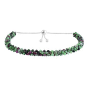 Handcrafted Woven Beaded Silver Necklace & Bracelet - Elegant Jewelry for Every Occasion