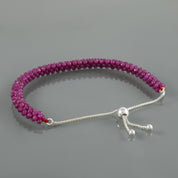 Elegant Woven Beaded Silver Necklace and Bracelet, Perfect for Special Occasions, Healing Power Gift