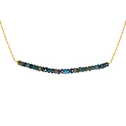 Natural Black Ethiopian opal Beaded Fine Gemstone Necklace 