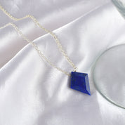 Natural Blue Lapis Lazuli Beaded Fine Gemstone Necklace 