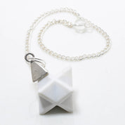 Natural Blood Stone Merkaba Shape Pendant | 925 Sterling Silver Fine Jewelry | Customize Jewelry | Healing Power Root Chakra