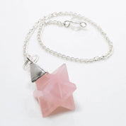 Natural Blood Stone Merkaba Shape Pendant | 925 Sterling Silver Fine Jewelry | Customize Jewelry | Healing Power Root Chakra